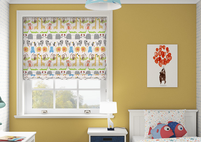 Snappy, Paintbox - Roman Blind - Image 3